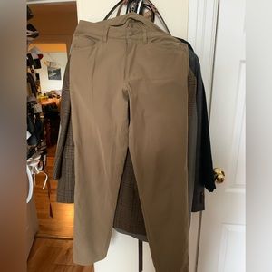Lululemon ABC pants tan